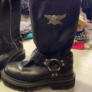 Black Harley Davidson Boots